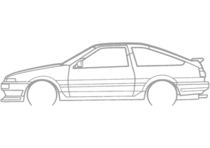 Car Caro - Toyota AE86